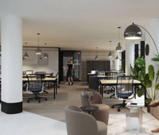 Bureau privé 72 m² 16 postes Location bureau Rue des Cuirassiers Lyon 69003 - photo 1